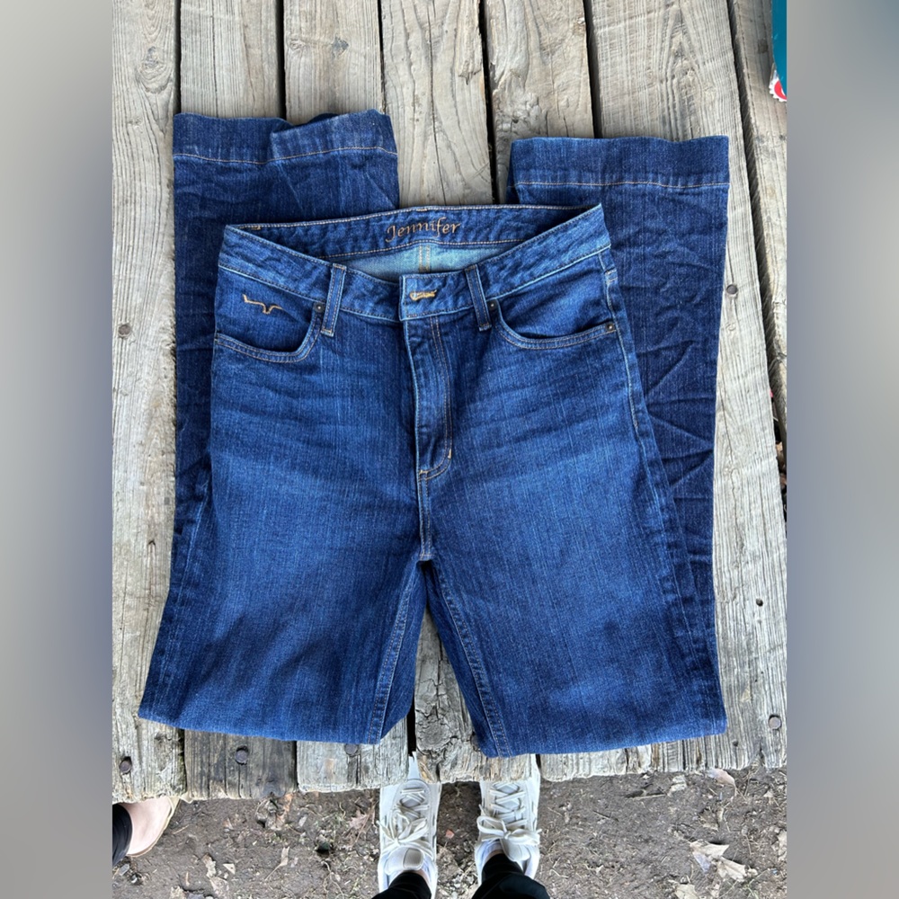 Kimes Ranch Blue Straight Leg Pants